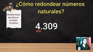 Redondeo de números naturales hasta 10000 [upl. by Atteloiv]