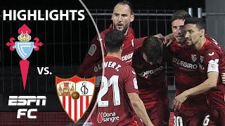 Celta Vigo vs Sevilla  LaLiga Highlights  ESPN FC [upl. by Isnyl]