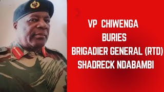 Chiwenga buries Brigadier General Rtd Shadreck Ndabambi [upl. by Cormier]