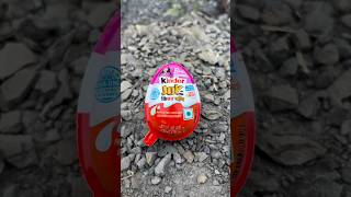 Kinder joy and red colour gems popsicle shorts kinderjoy [upl. by Rider]