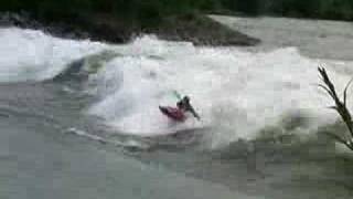 Hawaii sur Rhone  Big Wave RiverSurfing [upl. by Aicinoid]