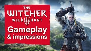 The Witcher 3 Wild Hunt PS4 gameplay and impressions [upl. by Ebner]