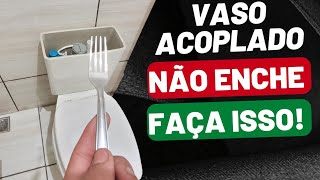 DESCARGA CAIXA ACOPLADA NÃO ENCHE OU DEMORA ENCHER Revelado [upl. by Vada]