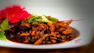 Chinese Hoisin Chicken StirFry Chinese Style Cooking Recipe [upl. by Herold]