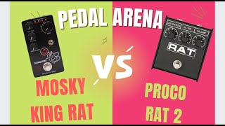 Comparativo Mosky King Rat vs Proco Rat 2 [upl. by Pruter]