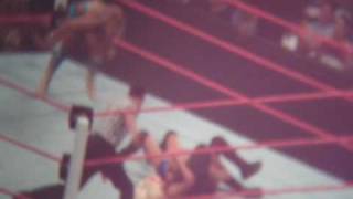 WWE Fatal 4 Way Diva Match Footage  A Fox vs Maryse vs Gail vs Eve [upl. by Crin]