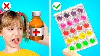 Kids vs Doctor 💊  Amazing DIY Ideas and Parenting Hacks [upl. by Enirol]