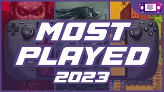 Most Played Steam Deck Games for 2023 By Hours Played [upl. by Sophi]