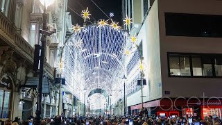 Albacete estrena su espectacular alumbrado navideño [upl. by Acissaj]