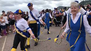 Sidmouth Folk Festival Morris on Esplanade 4824 [upl. by Shargel]