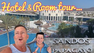 Lanzarote 2024… Sandos Papagayo hotel and room tour [upl. by Jeconiah769]