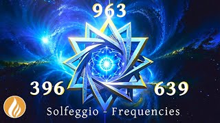 396 Hz  639 Hz  936 Hz Solfeggio Frequencies ⭐ Spiritual Awakening [upl. by Aid]