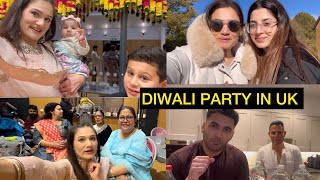 First Time Gaye DIWALI PARTY Par In UK With Mummy  Best Dance Performance  Indian family Fun Vlog [upl. by Kozloski]