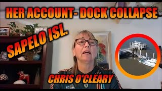 Chris OCleary shares the Sapelo Dock Collapse with the Minorcan Mullet Channel Heroic response [upl. by Scarlet]