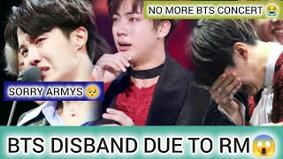 BTS DISBAND DUE TO RM😭😱  WHY RM NOT TALKING TO BTS MEMBERS 😡💔rmbts [upl. by Mcclimans628]