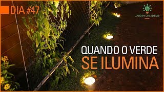 Como colocar ILUMINAÇÃO num jardim sem parecer árvore de Natal [upl. by Enilorak226]