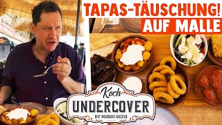 ITALIEN STATT SPANIEN😡😱 GEFÄLSCHTE TAPAS‼️  Koch Undercover  Mirko Reeh testet TAPAS auf MALLE [upl. by Ahsenyl]