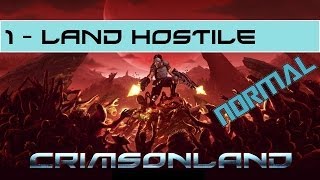 Crimsonland Remastered Quests Walkthrough Chapter 1  Land Hostile Normal Difficulty [upl. by Chaffee]