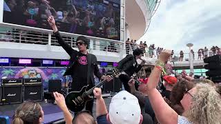 Marky Ramones Blitzkrieg Blitzkrieg Bop The 80’s Cruise 3624 the80sCruise [upl. by Alathia]