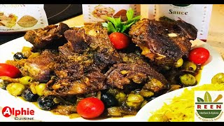 MÉCHOUI THINE Recette Spécial TABASKI Sénégal [upl. by Ilegna]