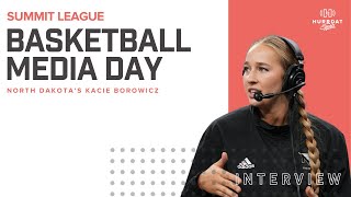 North Dakota Womens Basketball Gears Up For The Season  Kacie Borowicz INTERVIEW [upl. by Lovich]