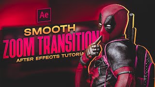 Smooth Zoom In amp Out Transition Tutorial  After Effects Tutorial for Beginners  Jerry Verse [upl. by Brunn]