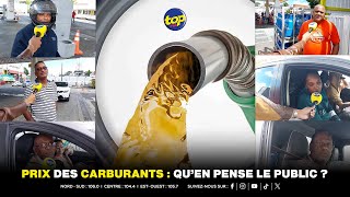 Prix des carburants  Qu’en pense le public [upl. by Clari]