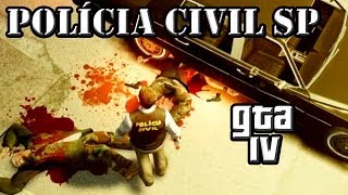 GTA IV Polícia Civil  Os mais procurados 3 [upl. by Ayouqes]