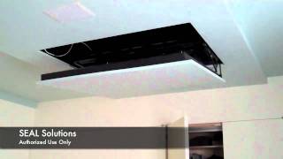 SEAL Solutions  Motorized Flip Down AUTON TV Lift [upl. by Astera432]