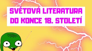 37 Světová literatura  do konce 18 století [upl. by Brag]