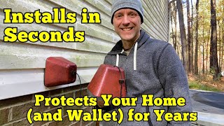 The Easiest Solution for Protecting Your Outdoor Faucets This Winter Insulated Faucet Covers Review [upl. by Lustick]