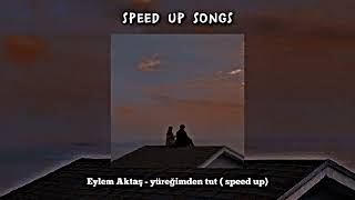 Eylem Aktaş  yüreğimden tut  speed up [upl. by Nnylrac341]