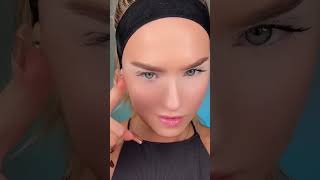 Hooded eyes makeup look that you should TRY🔥makeup linertrick makeuptutorial linerhack beauty [upl. by Hairahcaz113]