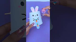 Easy game idea🐰🥕✨ shorts tonniartandcraft art love youtubeshorts craft [upl. by Sacken]