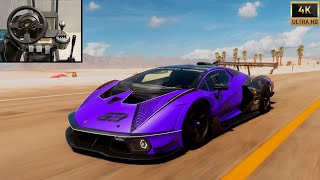 1579 HP Lamborghini Essenza SCV12  Forza Horizon 5  Thrustmaster T300 [upl. by Deevan]