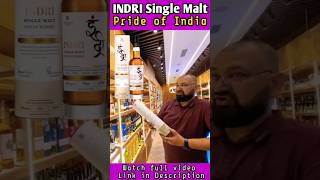 INDRI Single Malt Whisky nilgirikashyap indri whisky [upl. by Alleuqahs]