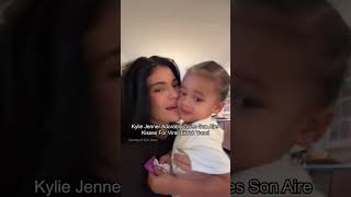 KylieJenner and her son Aire are adorably in on the TikTok fun 💕 [upl. by Kantos]