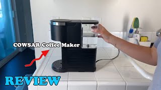 COWSAR Coffee Maker REVIEW  Perfect for Your Home [upl. by Bysshe]