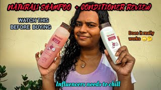 NATURALI SHAMPOO amp CONDITIONER REVIEW IS IT REALLY WORTH THE HYPE DOES IT REALLY WORK👍🏾🙄👎🏾 [upl. by Aihsa341]