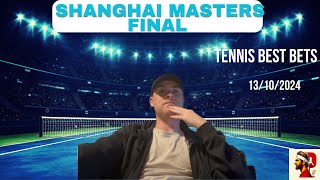 Tennis Picks 13102024  Shanghai Masters Final  ATP Tour Predictions sports tennis betting [upl. by Yeslrahc212]