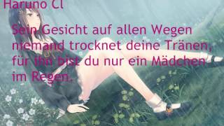 Nightcore  Mädchen im Regen  Songtext [upl. by Enitsud]