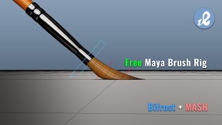 Maya Realtime Collision Brush Rig [upl. by Onileva]