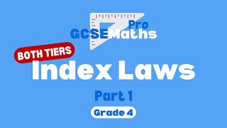 Index Laws  GCSE Maths Pro [upl. by Rozella519]