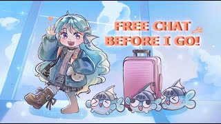 【Free Chat 雑談】 Packing last minute ehe ✈️ [upl. by Chaunce453]