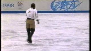 Philippe Candeloro FRA  1998 Nagano Figure Skating Mens Free Skate [upl. by Dihgirb]