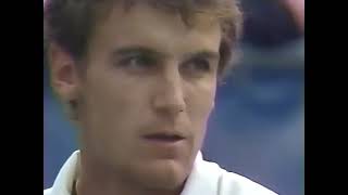 US Open 1988 Final  Mats Wilander v Ivan Lendl [upl. by Junius]