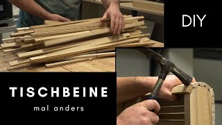 Tischbeine selber bauen ABER doch nicht SODIY Table legs [upl. by Mccready568]