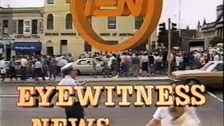 ATV10 Eyewitness News Thursday March 27 1986  Russell Street Bombing [upl. by Goldston]