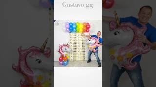 BALLOON DECORATION IDEAS 🤩 birthday decoration ideas at home cartoon balloon [upl. by Madalena]