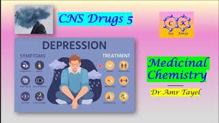 CNS part 5 Anti Depressants  Medicinal Chemistry  E  PDF 👇 [upl. by Mariann]